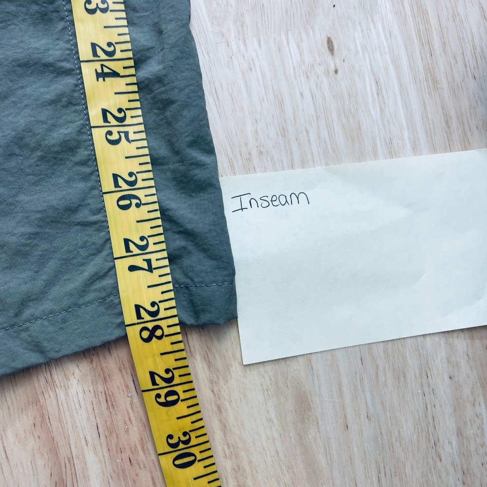 REI Sahara Convertible Cargo Hiking Pants Mens XL-30L Tan Nylon Zip Off Shorts - Picture 11 of 11